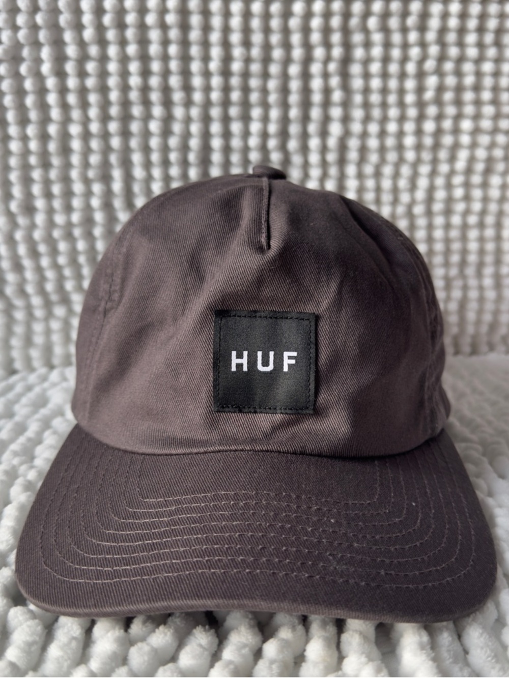 HUF Taupe Brown Dad Hat Adjustable Unisex Streetwear Cap